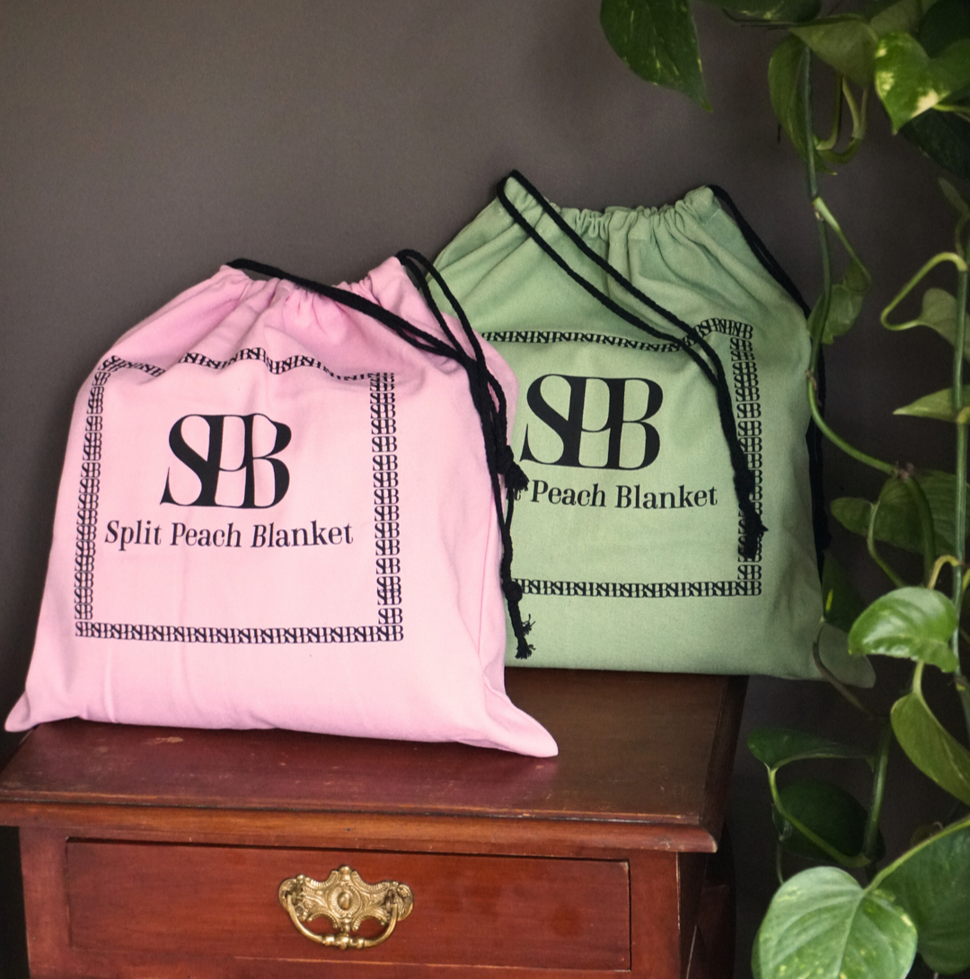 Split Peach Waterproof Blanket Pink-Premium