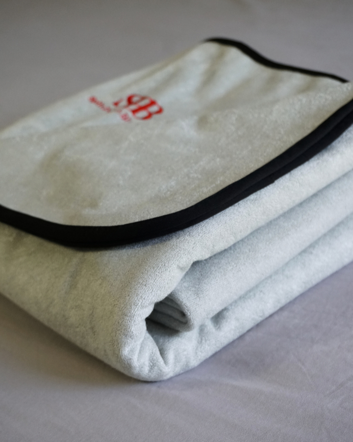 Split Peach Waterproof Blanket Mint- Premium