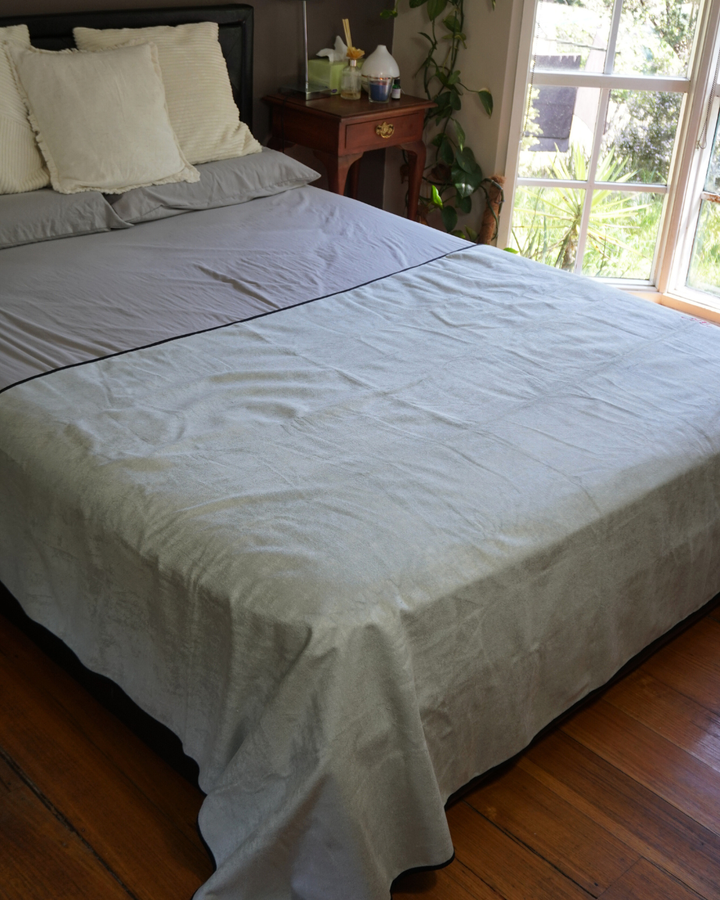 Split Peach Waterproof Blanket Mint- Premium