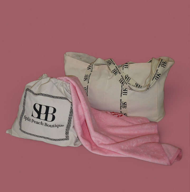 Split Peach Waterproof Blanket/Towel/Sheet-Premium