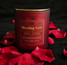 Gift-BLEEDING LOVE 580g 40Hrs Handmade Premium Candle