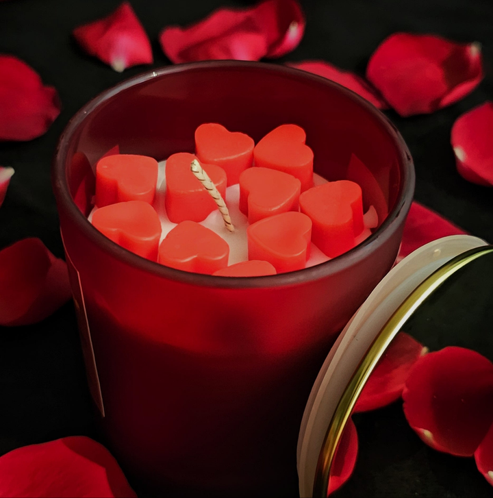 Gift-BLEEDING LOVE 580g 40Hrs Handmade Premium Candle