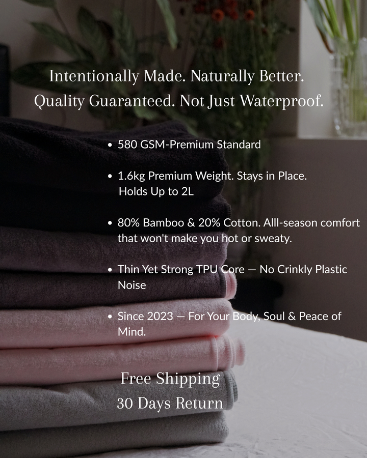 SPB Bamboo Cotton Waterproof Blanket – Crystal | Limited Pre-Order