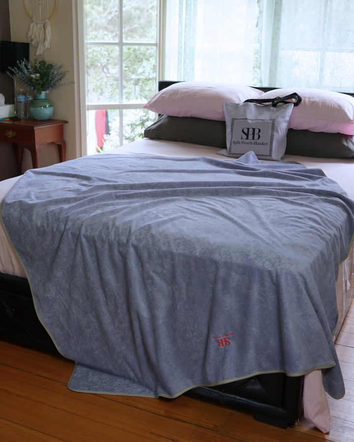 SPB Bamboo Cotton Waterproof Blanket – Sterling Lavender | Limited Pre-Order