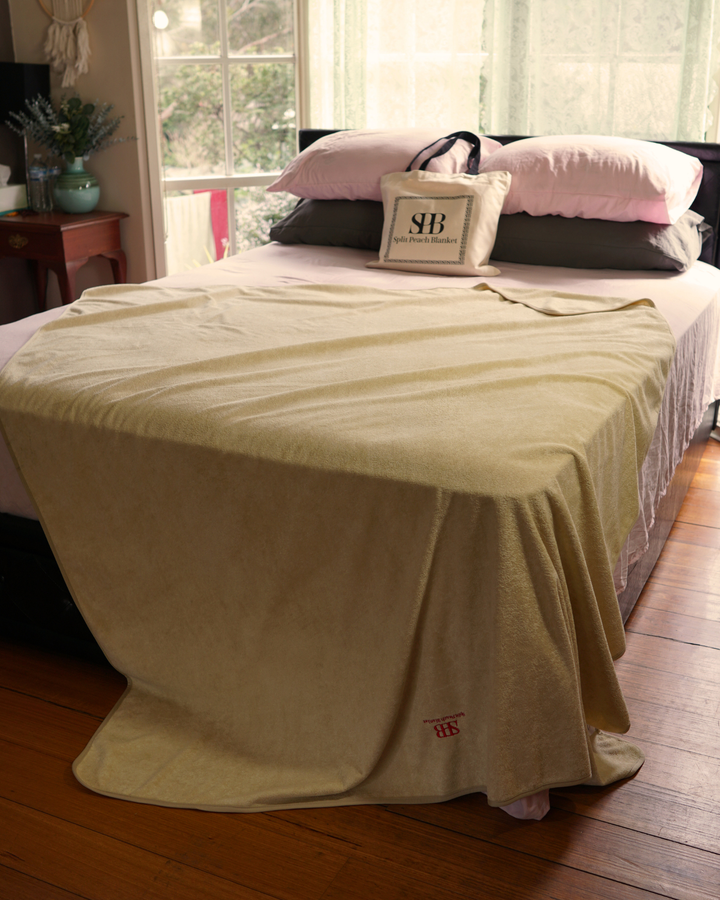 SPB Bamboo Cotton Waterproof Blanket – Sand | Limited Pre-Order
