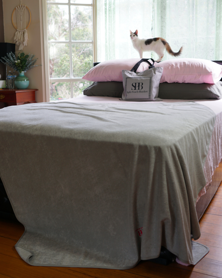 SPB Bamboo Cotton Waterproof Blanket – Crystal | Limited Pre-Order