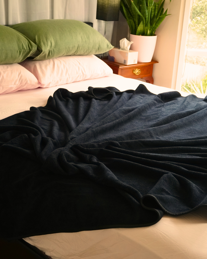 Split Peach Bamboo-Cotton Waterproof Blanket- XL Luxury 2Mx2M