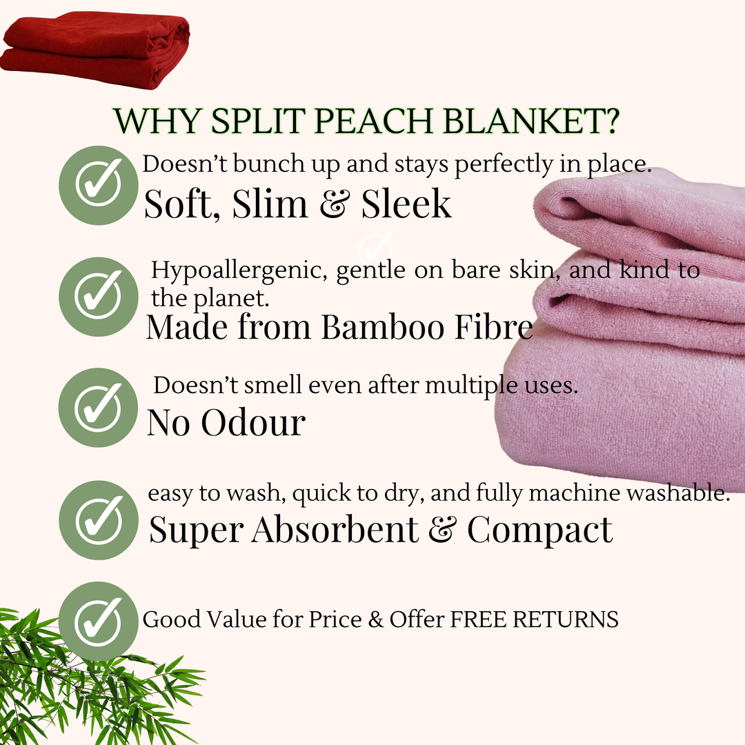 Split Peach Waterproof Blanket/Towel/Sheet-Supreme